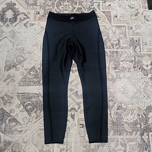 AIRLIFT HIGH-WAIST 7/8 LINE UP LEGGING BLACK SMALL